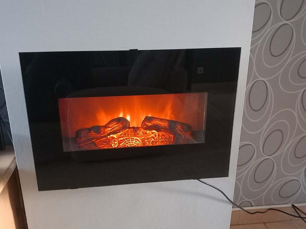 Memphis elektrische sfeerhaard, Huis en Inrichting, Haarden, Ophalen, Zo goed als nieuw, Hangende haard, Elektrische haard