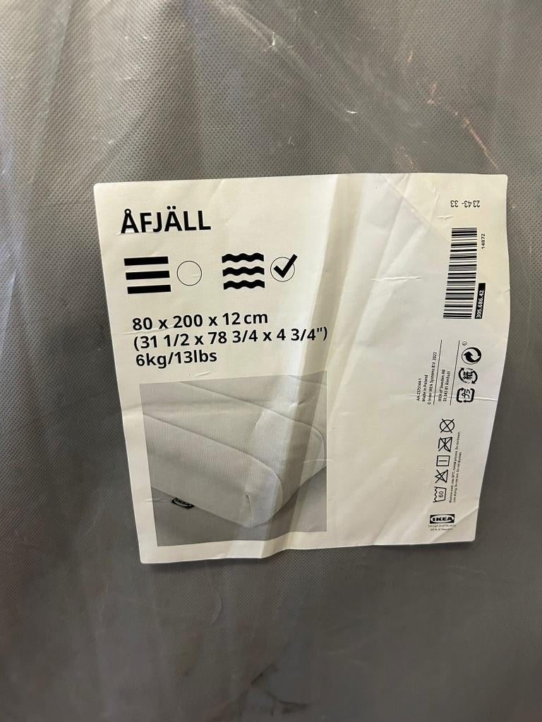 2 Ikea matrassen 80x100, Huis en Inrichting, Slaapkamer | Matrassen en Bedbodems, Zo goed als nieuw, Matras, 80 cm, 200 cm, Eenpersoons
