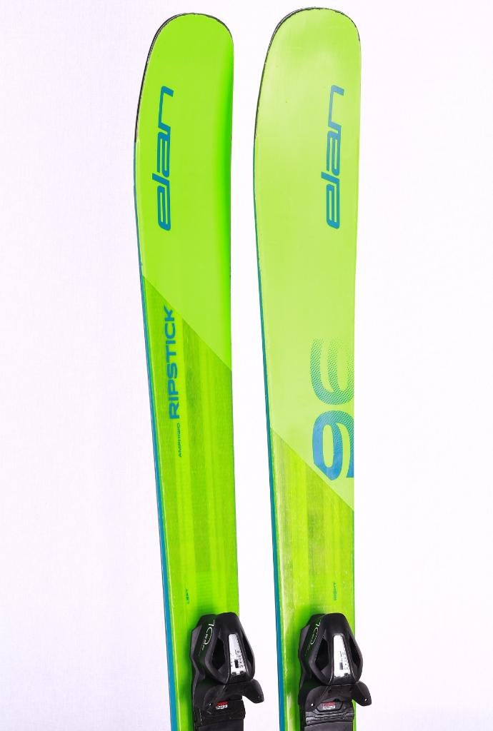 181 freeride ski's ELAN RIPSTICK 96, grip walk, green, Ophalen of Verzenden, Carve, 180 cm of meer, Gebruikt