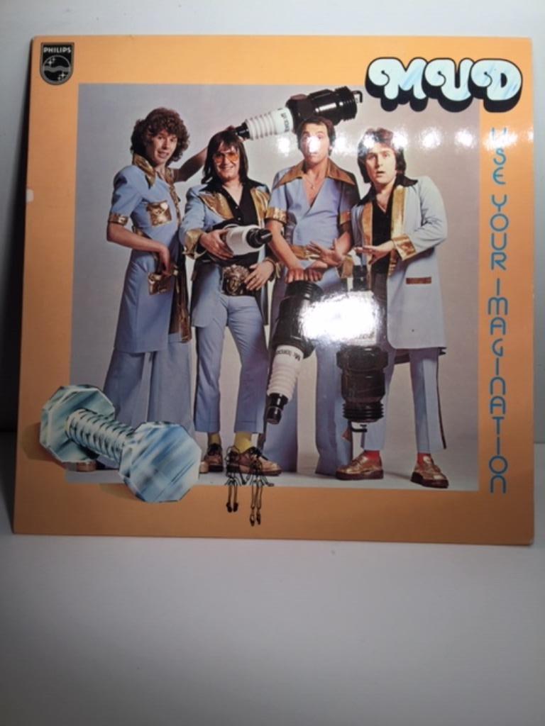 LP - Mud - Utilisez votre imagination (Vinyle), Enlèvement ou Envoi, Comme neuf, 12 pouces, Pop rock