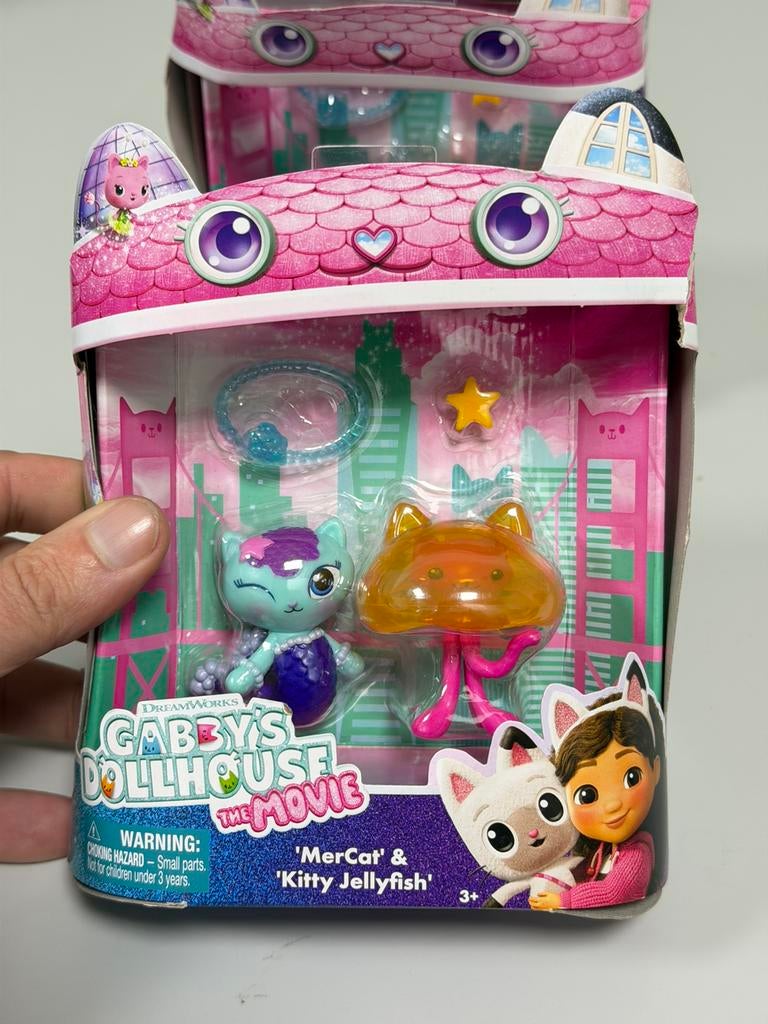Gabby’s Poppenhuis De Film – MerCat & Kitty Kwalletje NIEUW, Ophalen of Verzenden, Nieuw