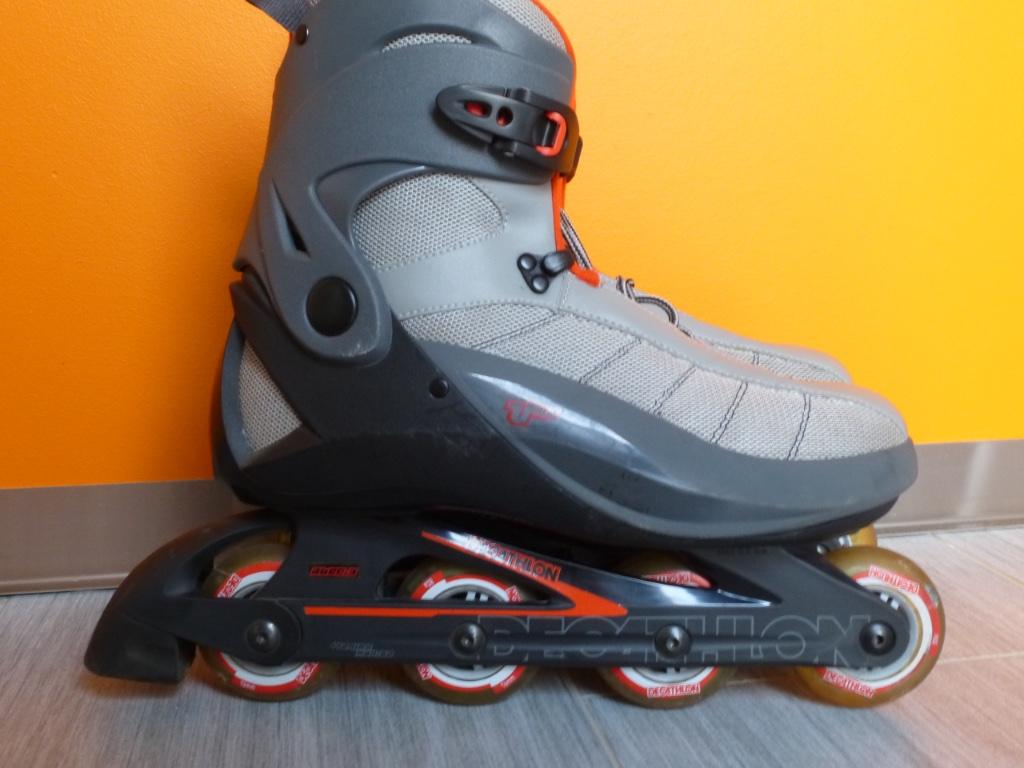 Rollers pour homme (pointure 45) DECATHLON, Sports & Fitness, Patins à roulettes alignées, Autres marques, Rollers 4 roues en ligne