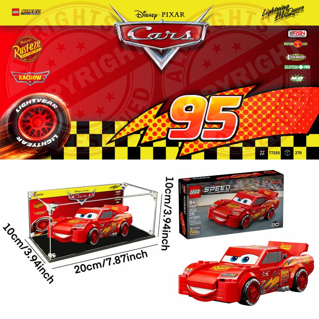 Disney·Pixar Cars vitrine + decoratie, Ophalen of Verzenden, Zo goed als nieuw