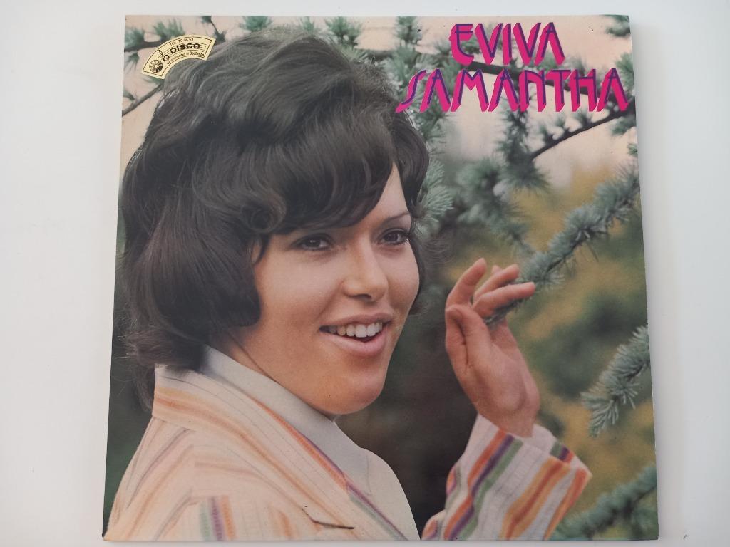 Vinyl LP Eviva Samantha Chanson Pop Schlager Levenslied, Ophalen of Verzenden, 12 inch, Levenslied of Smartlap
