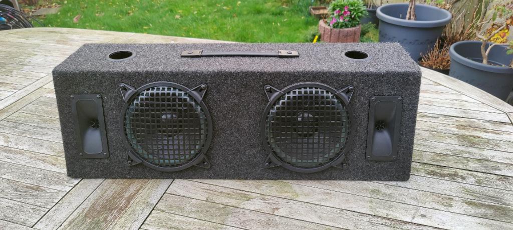 Stereo luidspreker voor in de auto., Ophalen, Gebruikt