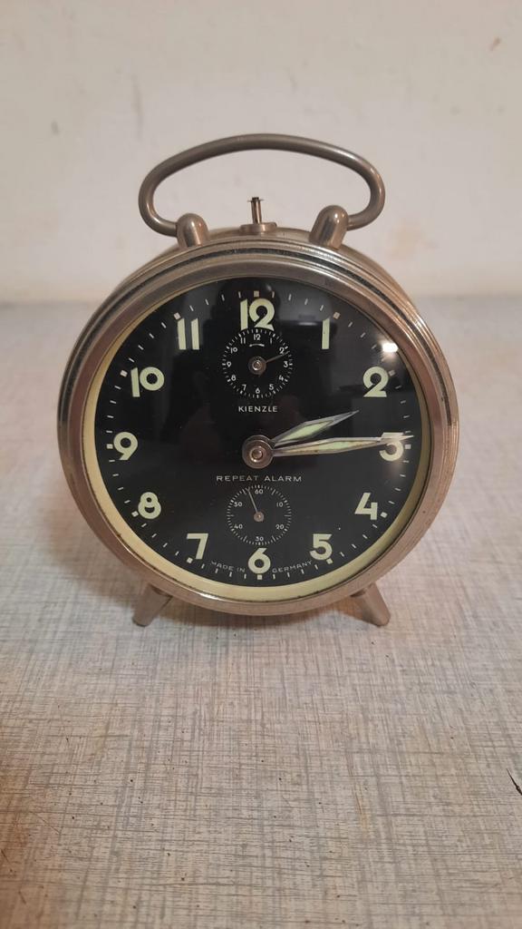 Antieke wekker Kienzle, Antiek en Kunst, Antiek | Klokken, Ophalen