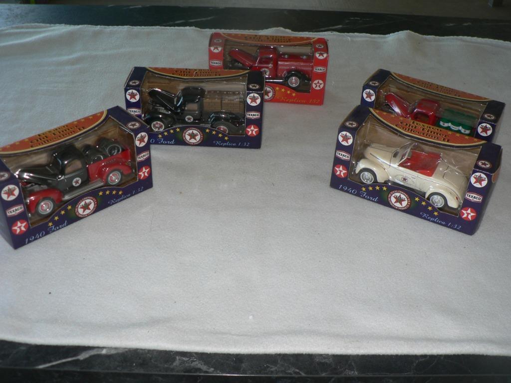 Texaco old timer Collection 1/32  4 stuks, Ophalen of Verzenden, Nieuw, Auto's