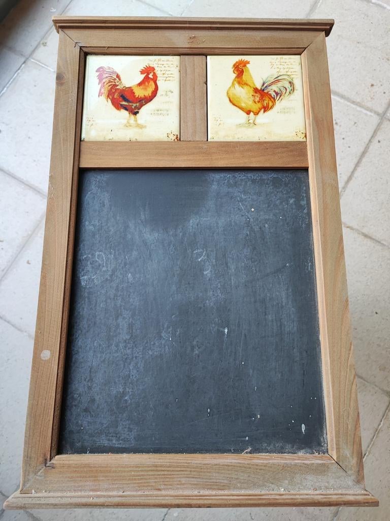 Schrijfbord kip haan, Ophalen, Zo goed als nieuw