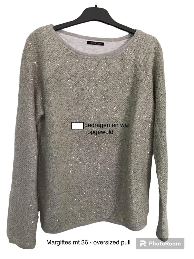 Margittes trui mt 36, Margittes, Ophalen of Verzenden, Maat 36 (S), Grijs
