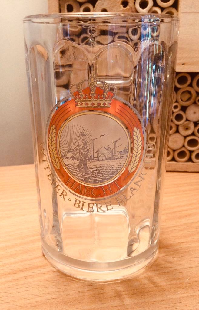 2 glazen Haecht-bier, Verzamelen, Zo goed als nieuw