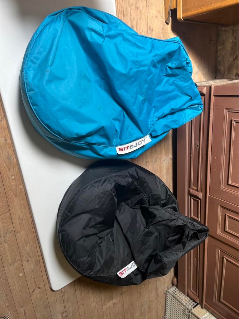 2 poufs Sit & Joy, Maison & Meubles, Fauteuils, Enlèvement, Utilisé