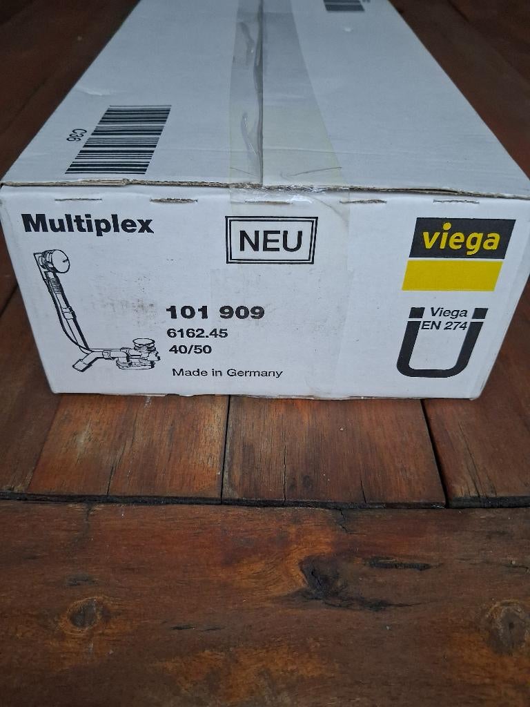 badsifon viega nieuw, Ophalen, Nieuw, Chroom, Bad