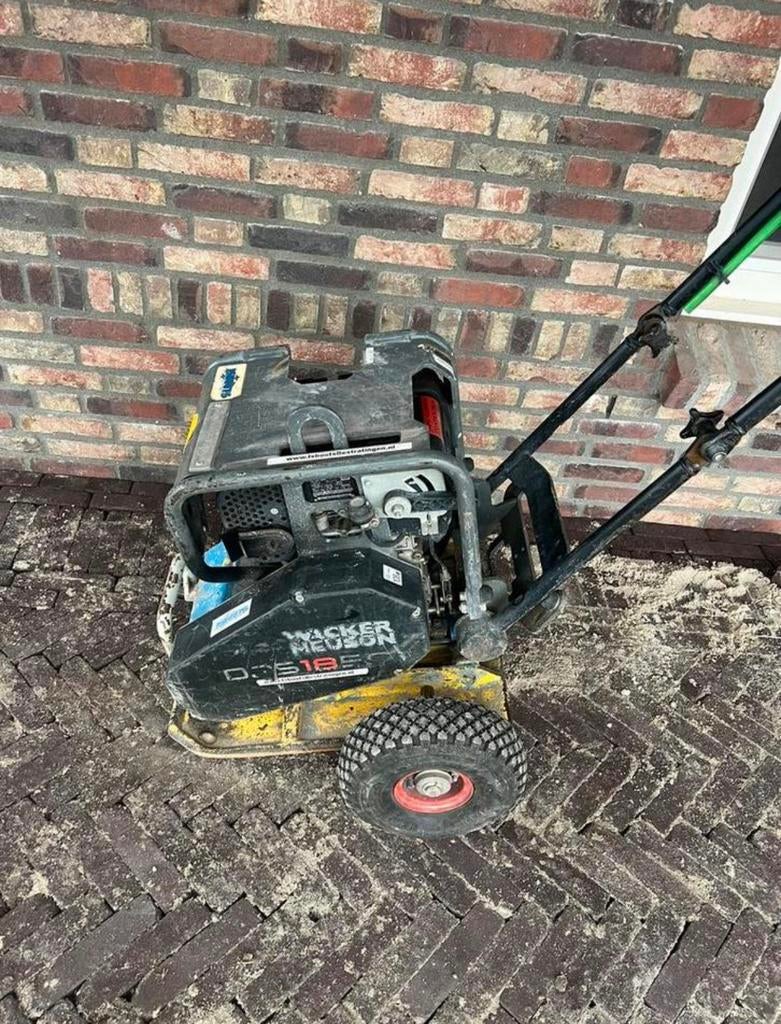 Trilplaat wacker 1850 dps, Ophalen of Verzenden, Overige typen