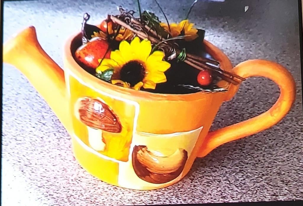 Petit arrosoir en plâtre, Enlèvement ou Envoi