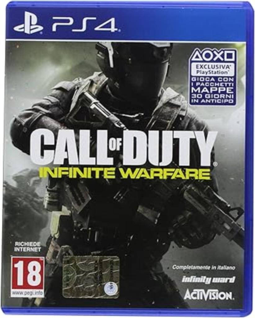 PS4 Call of Duty Infinite Warfare PS4 GRATIS LEVERING, Avontuur en Actie, Online, Vanaf 18 jaar, Verzenden