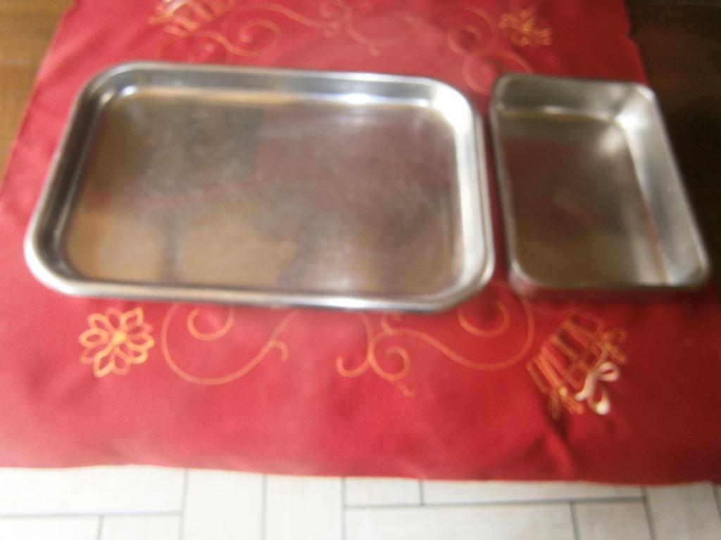 2 bacs inox et 1fouet inox 51 cm., Maison & Meubles, Cuisine | Éléments de cuisine, Utilisé, Autres couleurs, Enlèvement
