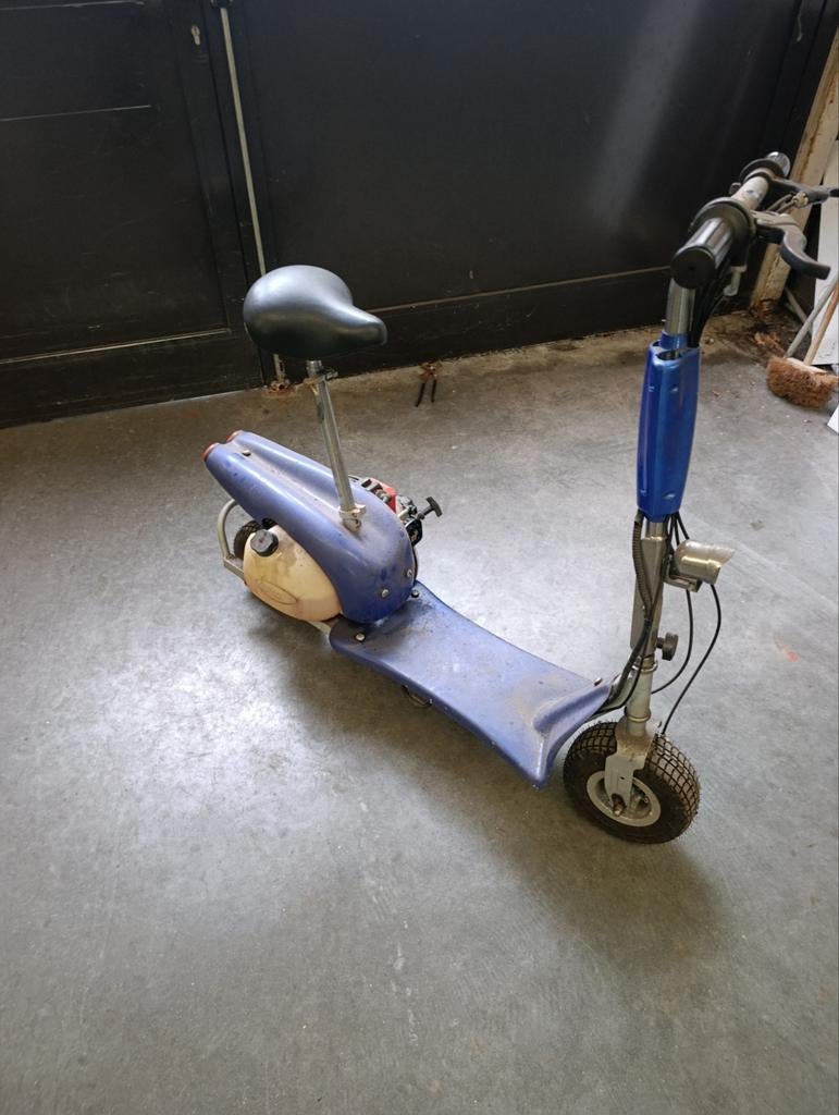 Trotinette thermique a redémarrer, Ophalen