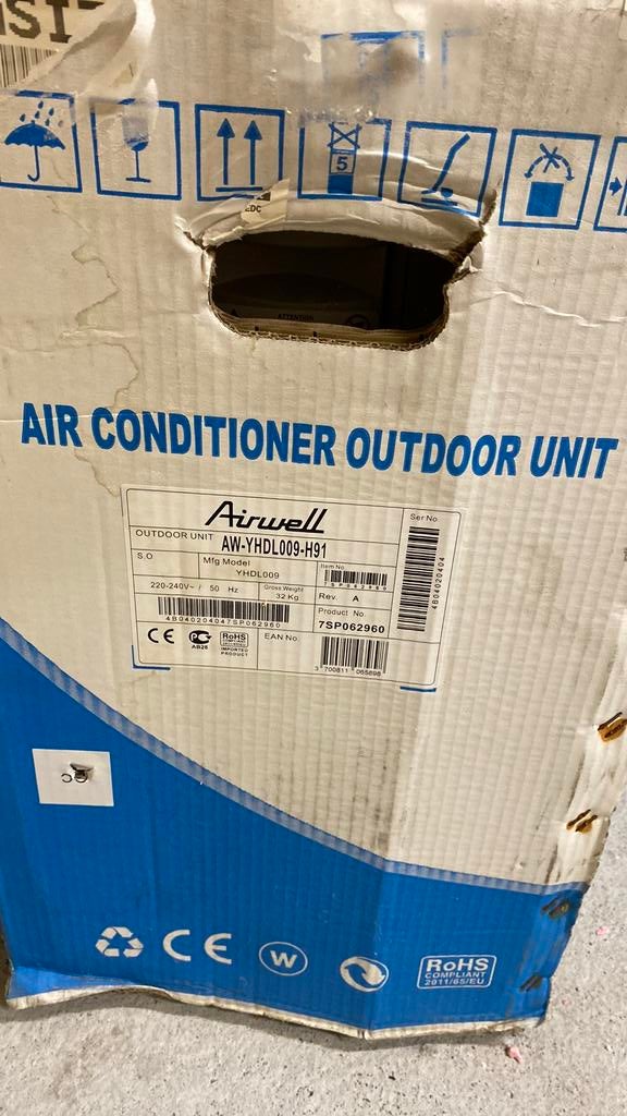 Airwell outdoor airco, Enlèvement, Neuf