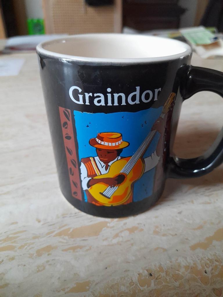 Koffietas van 'Graindor' koffie, Huis en Inrichting, Keuken | Servies, Nieuw, Kop(pen) en/of Schotel(s), Overige stijlen, Aardewerk