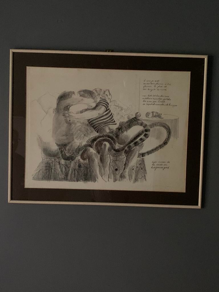 Litho ets Dees de bruyne - van Daele, Ophalen