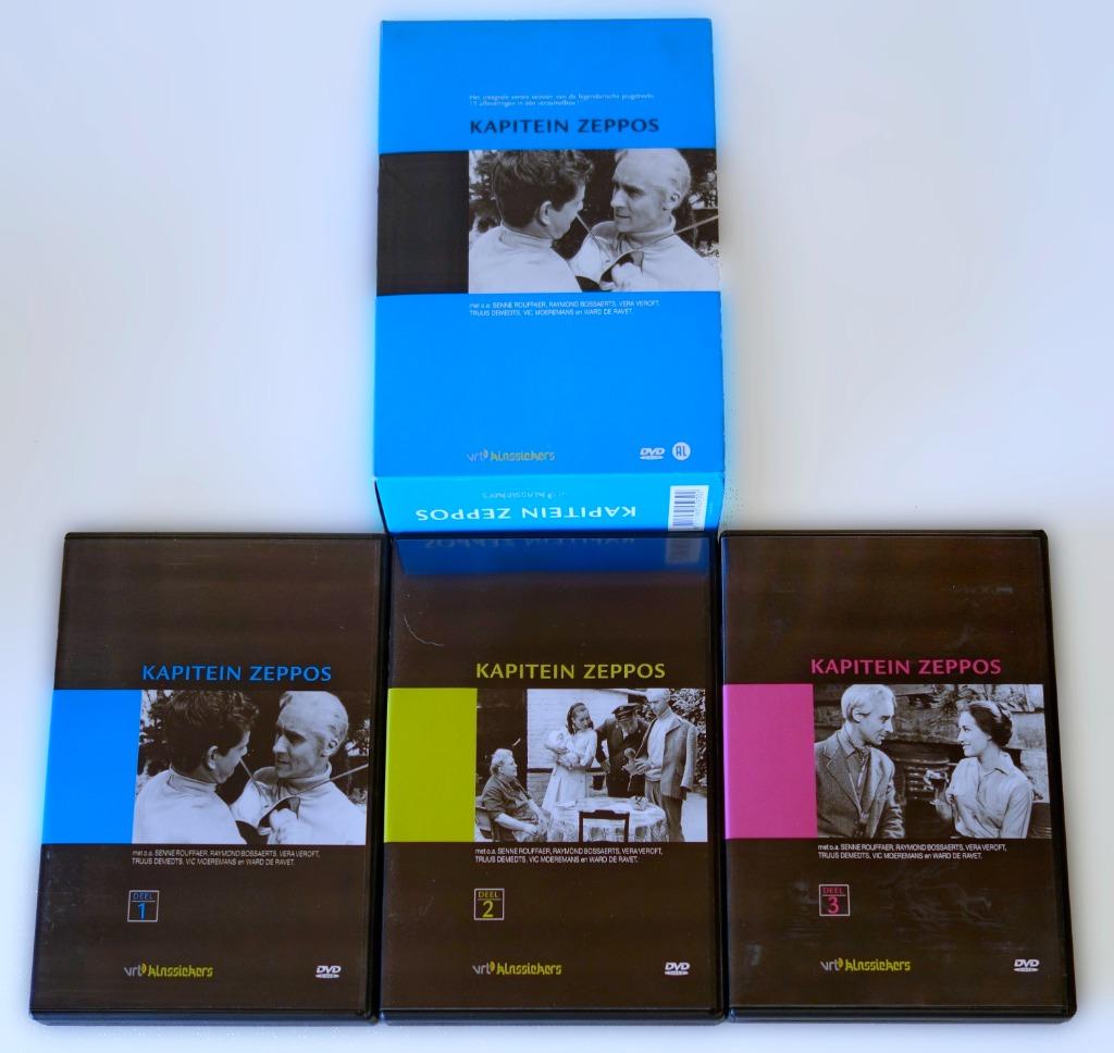 Kapitein Zeppos DVD-box  Seizoen 1, Cd's en Dvd's, Dvd's | Tv en Series, Alle leeftijden, Boxset, Ophalen of Verzenden, Zo goed als nieuw