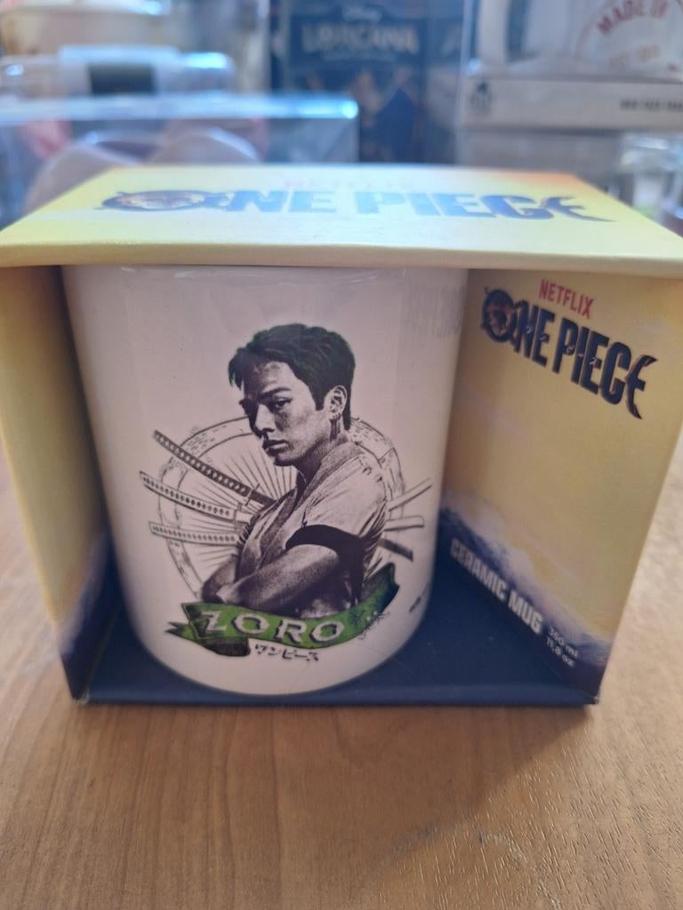 One piece,mok Zoro, Keramiek, Nieuw, Ophalen of Verzenden, Overige stijlen