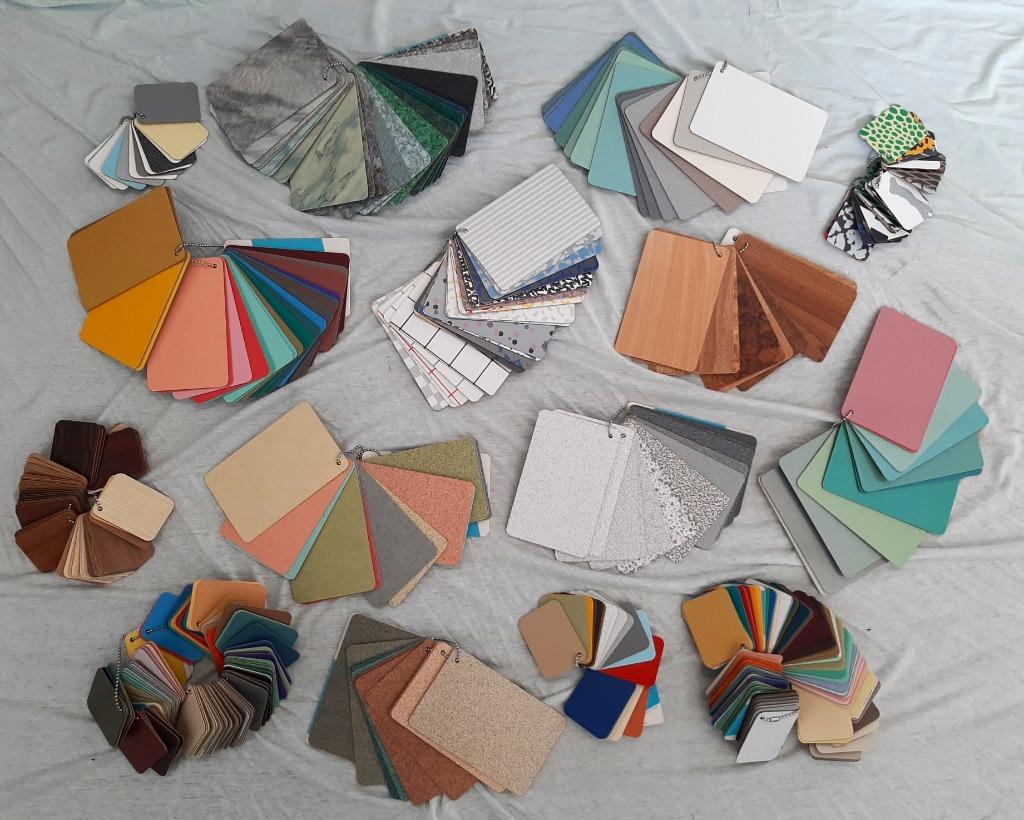 Ideaal knutselmateriaal! -grote collectie stratifié stalen-, Ophalen, Nieuw, Knutselwerk