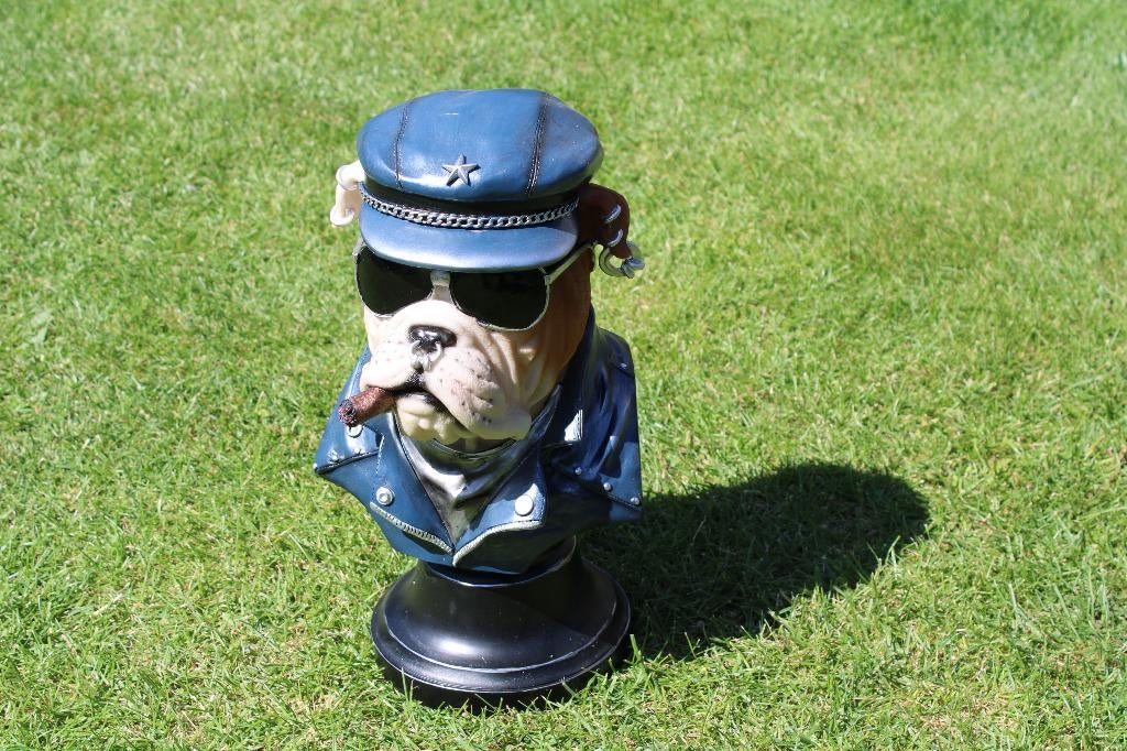 un buste chien au cigare .., Enlèvement ou Envoi, Neuf