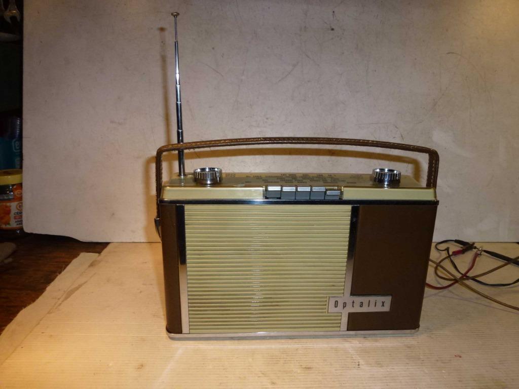 radio Vintage OPTALIX modèle  Mercedes 2 très beau, Enlèvement ou Envoi, Reconditionné, Radio