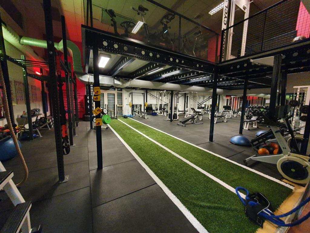 Dalles sol fitness en caoutchouc 1mx1m. Épaisseur 15mm., Neuf, Info@kriden.be, Enlèvement ou Envoi, Belgique