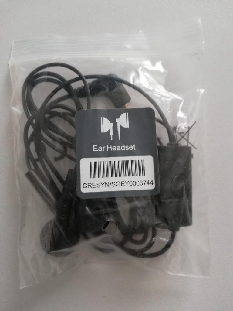 Écouteur à fil LG noir, Enlèvement ou Envoi, Neuf