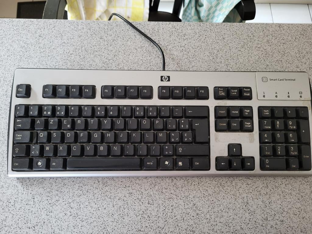Hp klavier vintage!, Ophalen, Hp, Gebruikt, Azerty