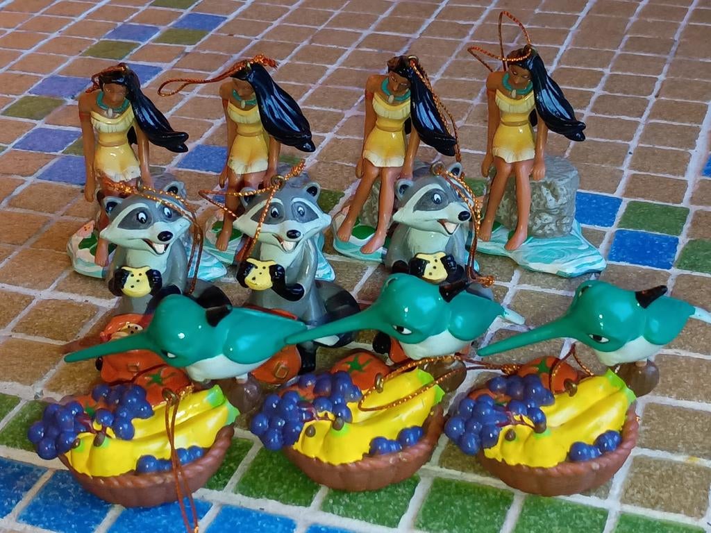 Disney prinses Pocahontas kerst ornament hanger kerstbal, Antiek en Kunst, Ophalen of Verzenden