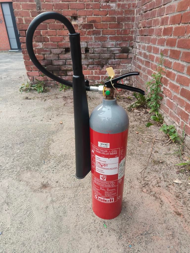 Voorraad CO2 brandblussers 5kg, Ophalen, Brandblusser, Sicli, Onbekend