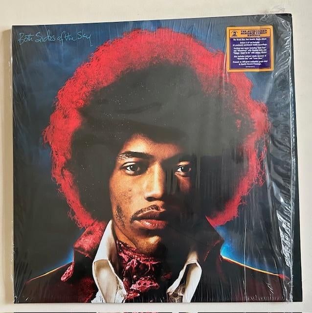2LP JIMI HENDRIX - BOTH SIDES OF THE SKY + BOEKJE, Cd's en Dvd's, Vinyl | Rock, Zo goed als nieuw, Poprock, 12 inch, Ophalen of Verzenden