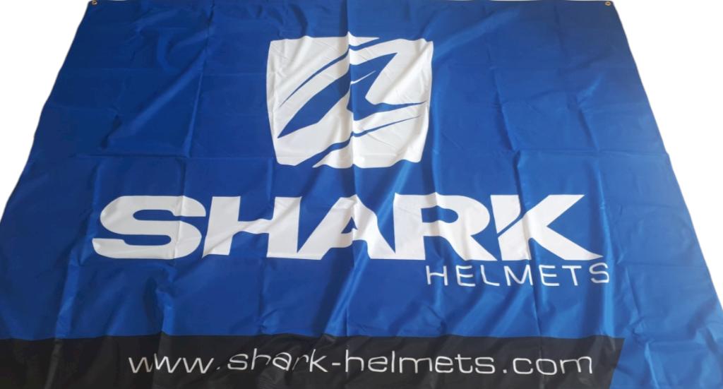 Casques Big Flag Shark - Taille : +/- 150 x 200 cm, Divers, Enlèvement ou Envoi, Neuf