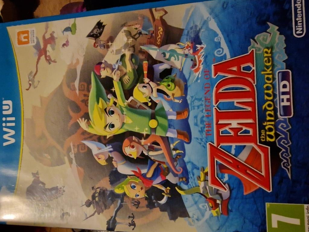 WII U the legend of zelda the windwaker, Enlèvement