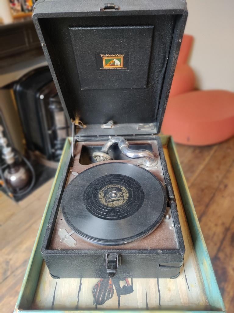 Antieke His Master's Voice, Antiquités & Art, Enlèvement ou Envoi