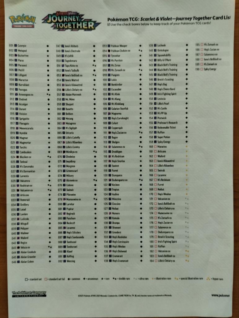 Cartes Pokémon Journey Together, Enlèvement ou Envoi
