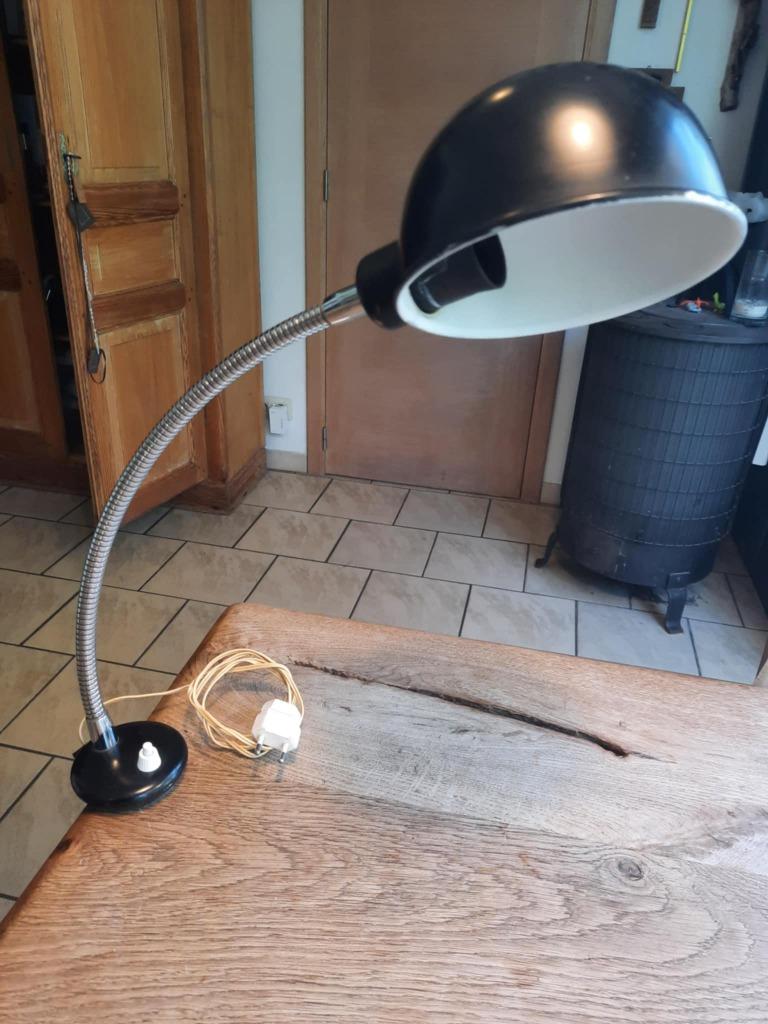 lampe de bureau , vintage /industrielle, Enlèvement ou Envoi