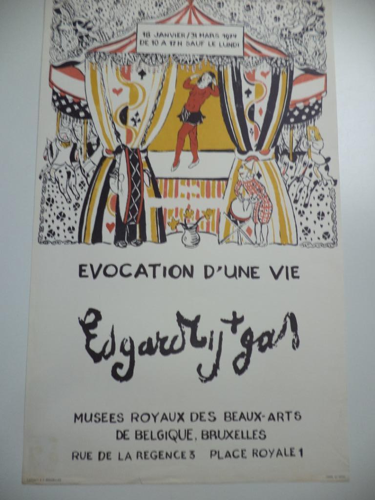 1974 Edgard Tytgat « Evocation d'une vie » MRBA Bruxelles, Antiquités & Art, Enlèvement ou Envoi