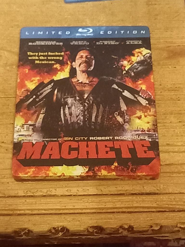 Blu-ray Disc Machete, Ophalen of Verzenden, Zo goed als nieuw, Actie