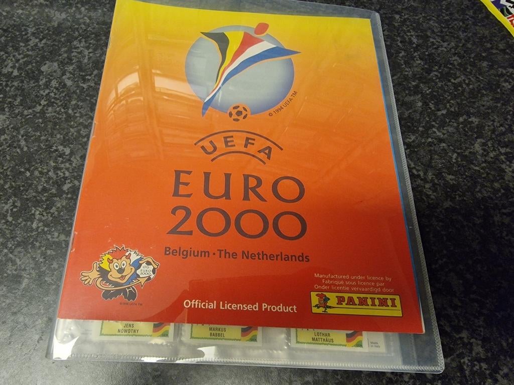 Panini Euro 2000 VOLLEDIG!!, Ophalen of Verzenden, Zo goed als nieuw