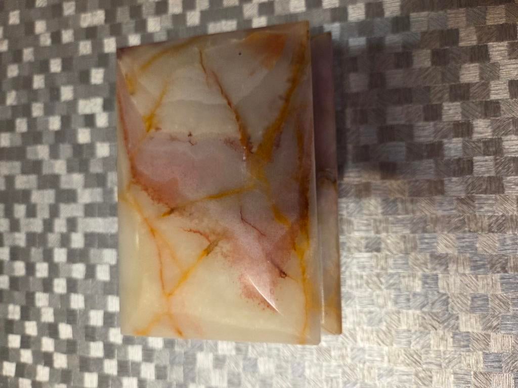 juwelendoos onyx marmer, Ophalen