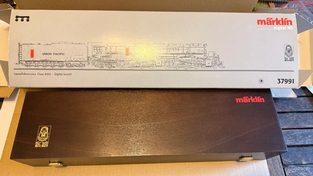 Marklin 37991 BIG BOY  NEUF dans sa boîte en bois d'origine, Hobby & Loisirs créatifs, Trains miniatures | HO, Neuf, Enlèvement ou Envoi