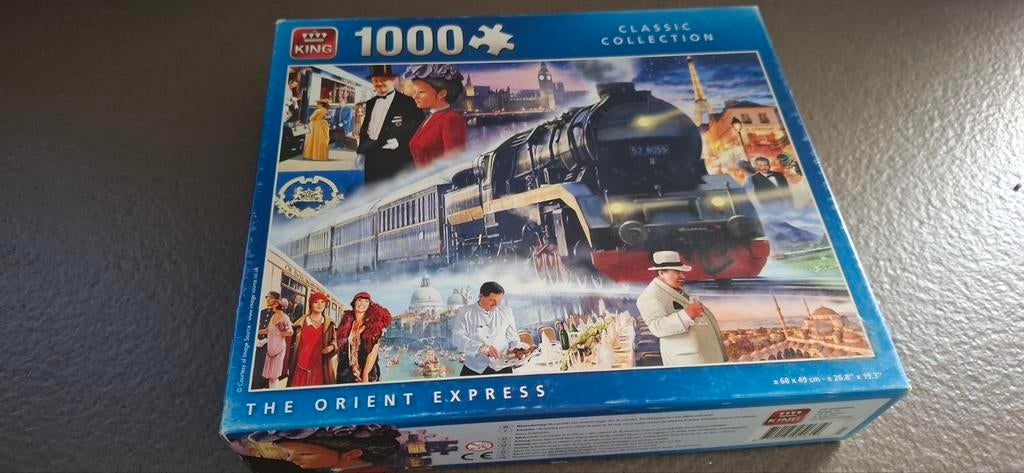 King puzzel 1000st 5€, Hobby en Vrije tijd, Ophalen of Verzenden