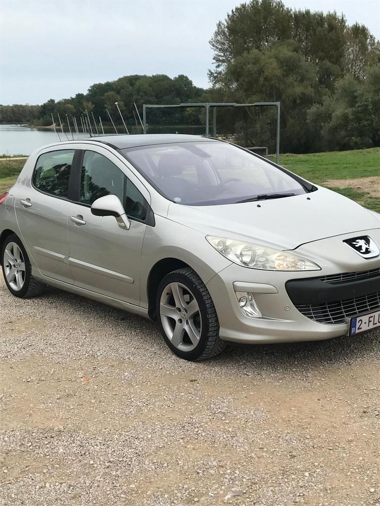 Peugeot 308 1,6 benzin 2008 B/J, Auto's, Peugeot, Voorwielaandrijving, Stof, Handgeschakeld, Particulier