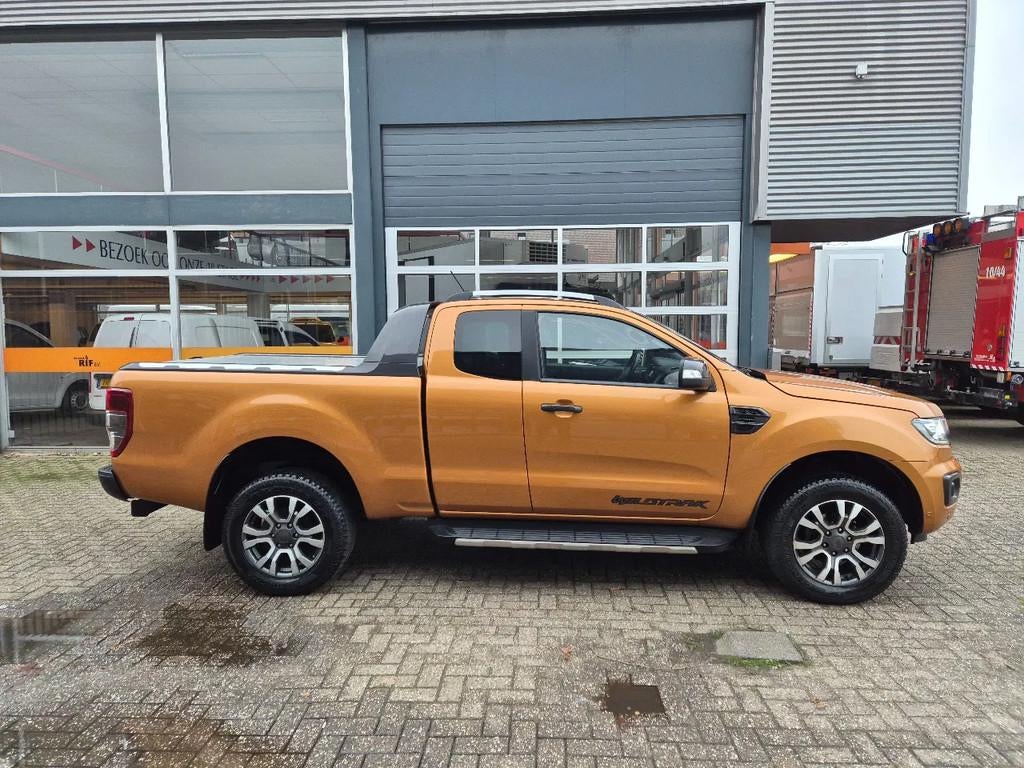 Ford Ranger 2.0 TDCI 4X4 BiTurbo WildTrak/ Leer/ Navi/ Camer, Auto's, Automaat, 4 deurs, Euro 6, Parkeersensor