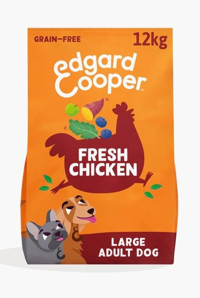 Edgard Cooper, kip, 12kg nieuw  (+8 kg open), Dieren en Toebehoren, Ophalen, Hond