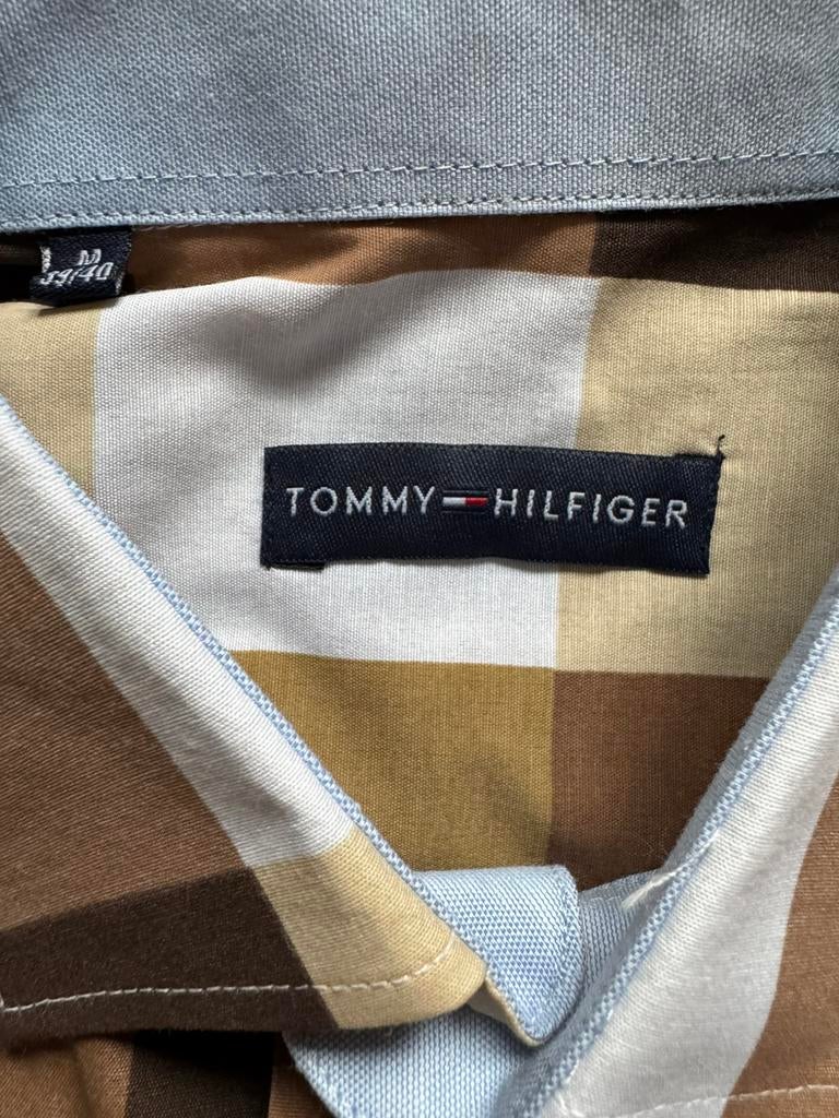 Tommy Hilfiger Herenhemd medium, Ophalen of Verzenden, Zo goed als nieuw
